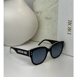 NEW Dior Pacific B2I Logo Sunglasses in Navy Blue